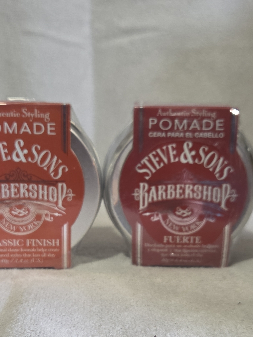 Steve & Sons Barbershop Pomade - Red Tin